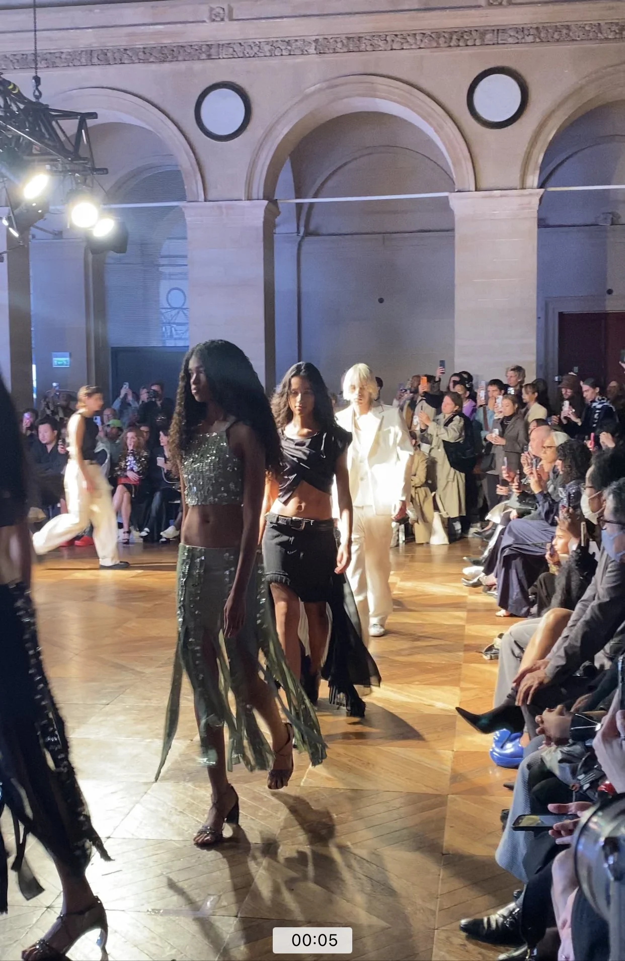 A real moment from a Sebienne Paris fashion season, archive photograph 30