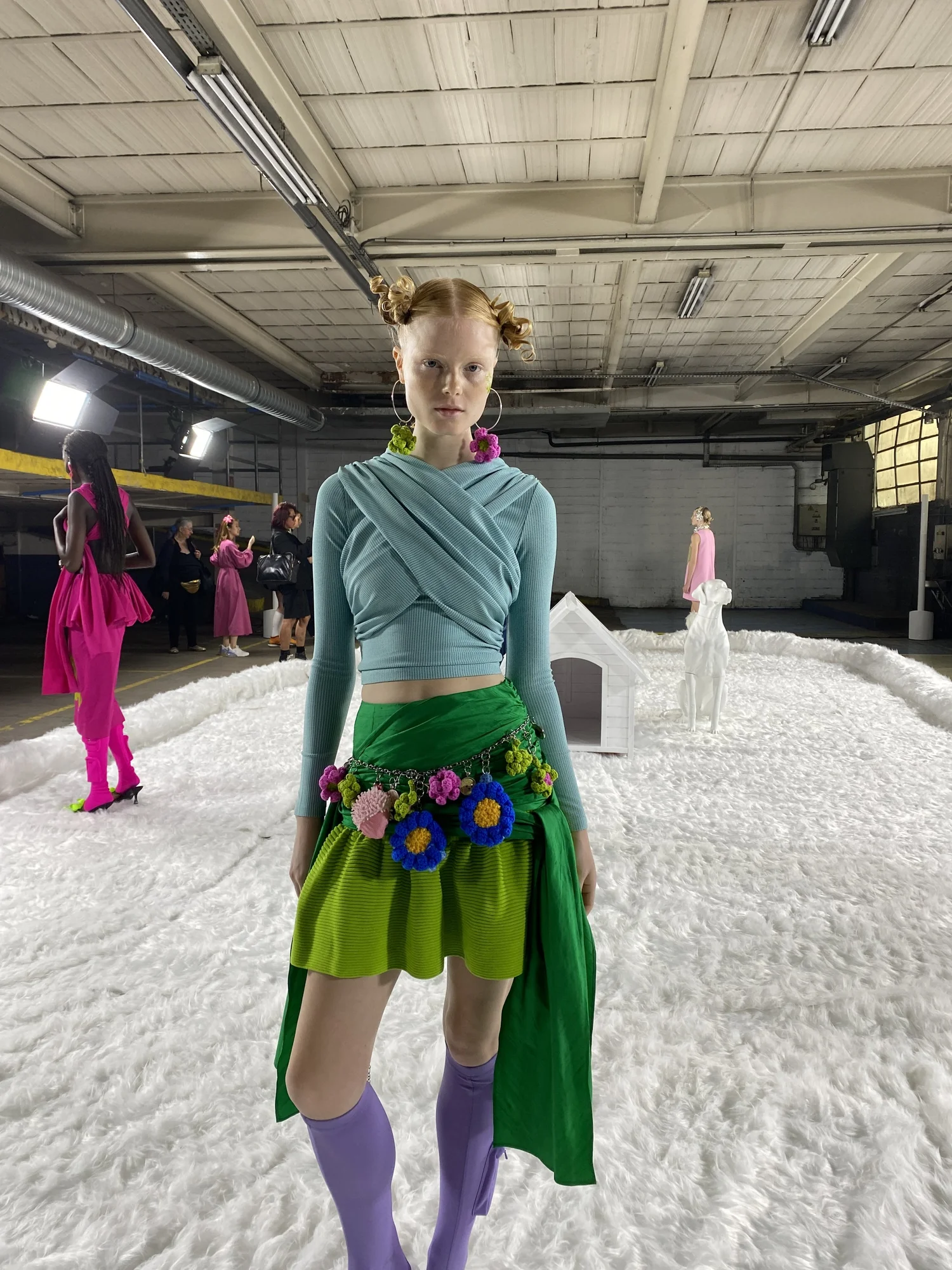 A real moment from a Sebienne Paris fashion season, archive photograph 23