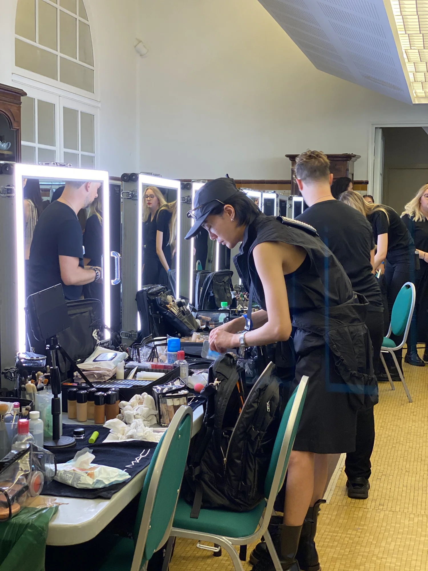 A real moment from a Sebienne Paris fashion season, archive photograph 43