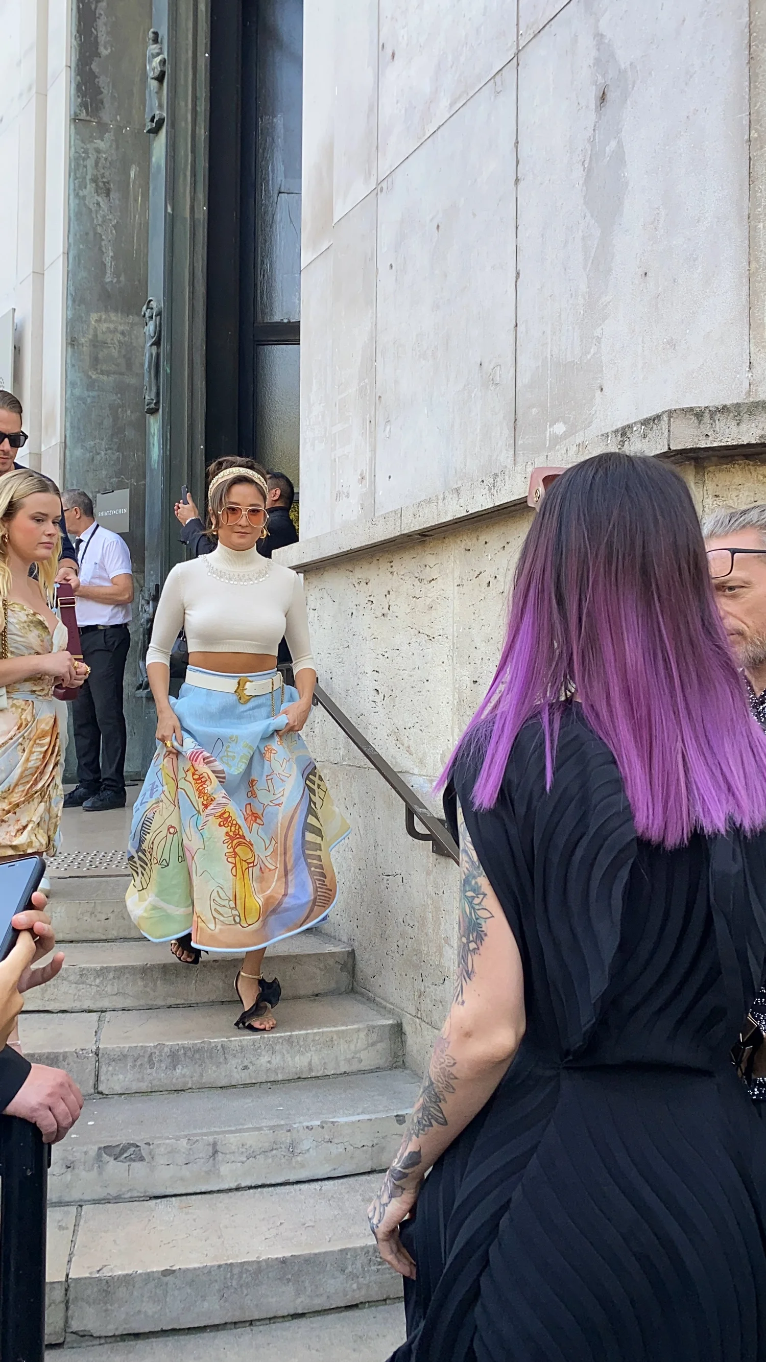 A real moment from a Sebienne Paris fashion season, archive photograph 17