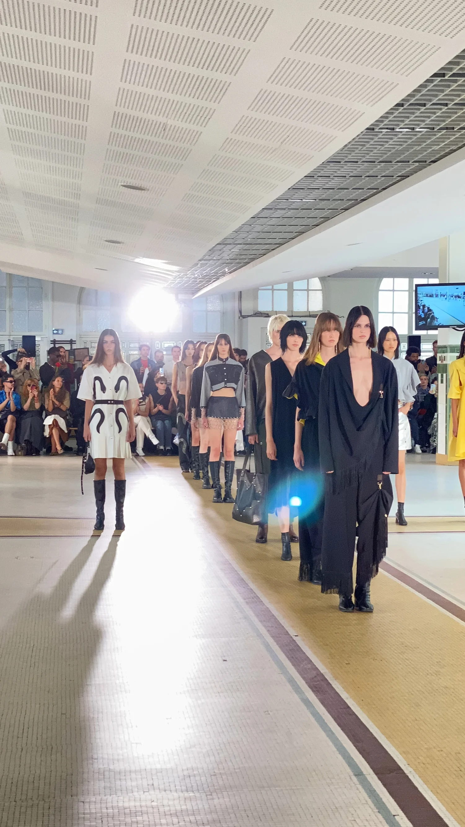 A real moment from a Sebienne Paris fashion season, archive photograph 15