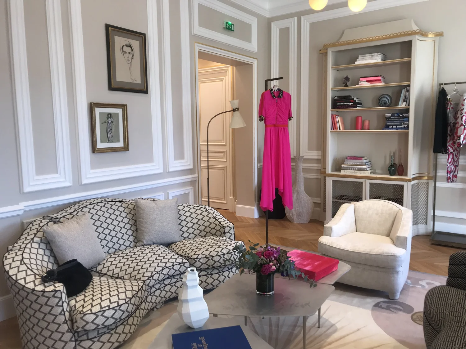 A real moment from a Sebienne Paris fashion season, archive photograph 4