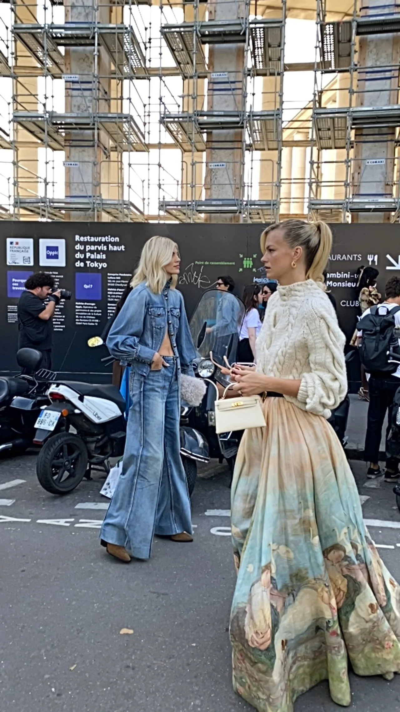 A real moment from a Sebienne Paris fashion season, archive photograph 39